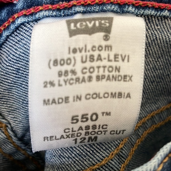 LEVI’S 550 Classic Relaxed Boot Cut Jeans 👖 - Picture 7 of 7